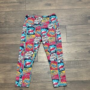 Constantly Varied Gear Comic Pop Art Cropped Pants
